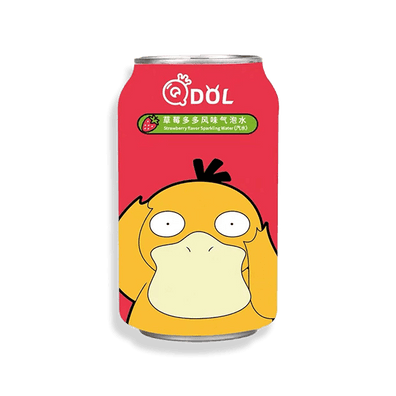 QDOL Pokemon Psyduck Strawberry Sparkling Water China